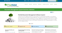 Desktop Screenshot of filehold.com