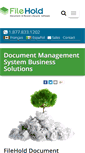 Mobile Screenshot of filehold.com